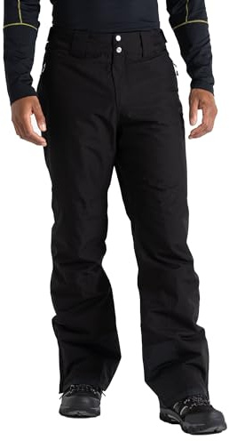 Dare 2b - Salopette da Sci Impermeabili e isolanti, da Uomo, Colore: Nero, Taglia L