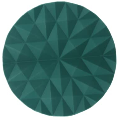 LONGFITE Silikon Tischuntersetzer Rutschfest Extra Dicke Waschbar Tassenmatten für Kaffeetassen Heiß/Kalt Getränkeflaschen (Grün)