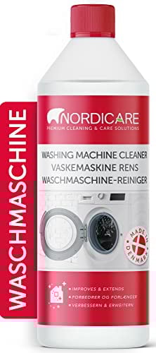Nordicare Washing Machine Cleaner - Deep Clean and Service, Professional Machine Cleaning Descaler - Removes Dirt Limescale and Odors (1000ml)