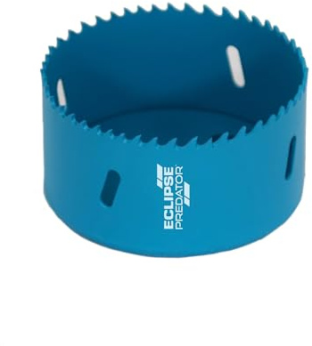 Eclipse Professional Tools - EBVP-83-83mm Predator HSS Bimetal Holesaw, Exceptional Cutting Performance on Steel, Cast Iron, Brass, Bronze, Aluminium, Plastic and Woods, Arbor Not Supplied