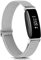 Wanme Compatible with Fitbit Inspire 2/HR/Inspire Soft Nylon Elastic Sport Replacement Wristband, Women Men (Gray)