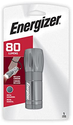 Energizer, Kompakte Handlampe, 80 Lumen, Weiß/Rot