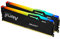 Kingston FURY Beast Black RGB 16GB (2x8GB) 5200MT/s DDR5 CL36 DIMM Desktop Gaming Memory Kit of 2 AMD EXPO/ Intel XMP - KF552C36BBEAK2-16