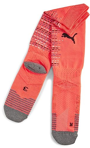 PUMA Fußballsocken Chaussettes de Football Homme, Orchidée de feu, Rose Fluo 31/34 FR