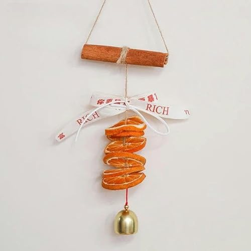 Campana di limone Albero di Natale Decorazione da appendere Atmosfera festosa Layout di scena Piccolo ciondolo creativo-Stile limone-02