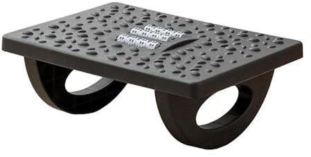 JISADER Repose-Pieds sous Le Bureau, Repose-Pieds, Support de Pieds Portable, marchepied de Bureau pour Le Travail de Jeu, Ordinateur de Bureau, Accessoires, Noir