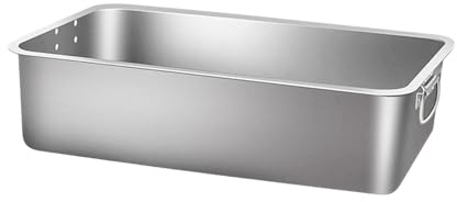 Folpus Katzenklo Edelstahl Katzentoilette Groß, Oben offen, ohne Deckel, Katzentoiletten aus Metall, Niemals Gerüche, Katzentoilette für Kätzchen Kaninchen kleine Haustiere, 32×22×10 cm mit Griff