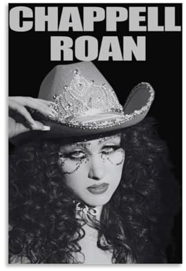 Chappell Roan Poster, Album, Poster, Leinwand, farbecht, Wandkunst, dekoratives Gemälde für Wohnzimmer, Schlafzimmer, Heimdekoration, 30 x 45 cm, ungerahmter Stil