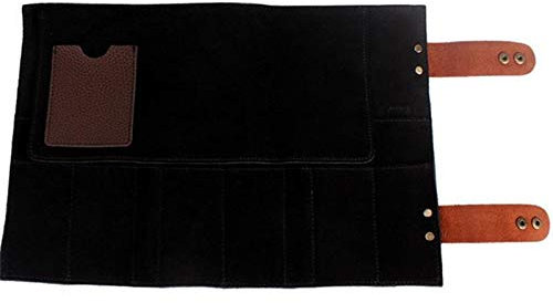 JXXUIRUIEEN Astuccio per Forbici da Parrucchiere Custodia for Forbici da Barbiere Professionale Satinata(Schwarz)