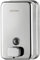 anydry Dispenser di sapone manuale in acciaio inox, grande, 1100 ml, montaggio a parete, con finitura lucida, modello 1010