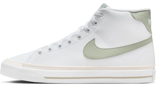 NIKE Damen Court Legacy Mid Next Nature Sneaker, White Jade Horizon Phantom, 41 EU