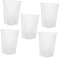 Happyyami 5stücke Selbstbewässernder Blumentopf Transparent Für Innenräume Automatisches Bewässerungssystem Für Pflanzen Pflegeleicht Für Zimmerpflanzen Und Balkon