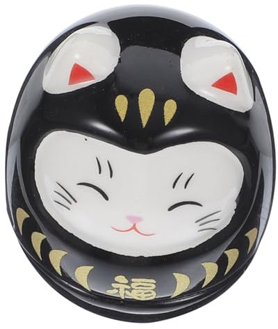ABOOFAN Gato De La Fortuna Ceramic Vaso Decorativo Adorno De Escritorio Estilo Japones