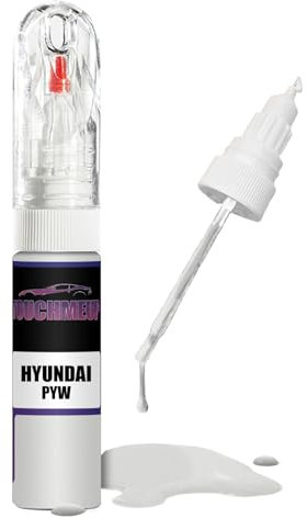 Stylo de retouche peinture pour modèles Hyundai Blanc polaire PYW
