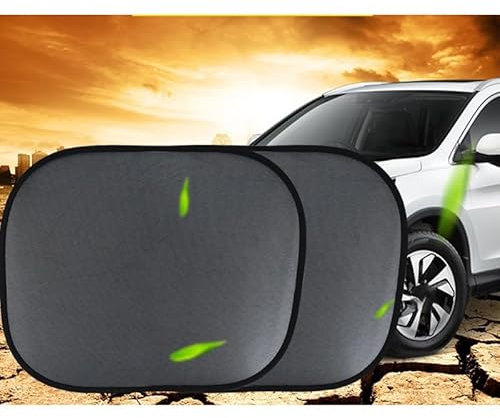 2 Piezas Parasol Ventana Lateral Coche, para Fiat Ducato Antiscivolo 2022-2024 Parasol Ventanilla Protecciónde Rayos Solares