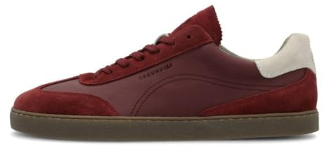 GROUNDIES Women's Panama and Panama XT Barefoot Shoes Lightweight Flexible Zero Drop Wide Toe, Bordeaux, 9 UK