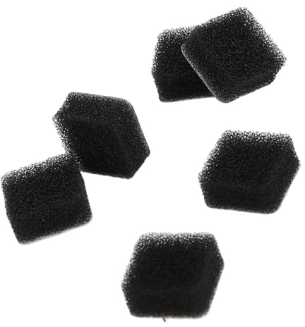 Generic Premium Action Camera Microphone Wind Muff for X2 X3 X4,Set of 6 Wind Noise Reduction Mic Sponge Cover with Storage Box, Perfect for High-speed Sports