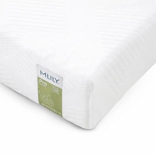 MLILY PRO Matratze 140x200 H2 & H3 | 7 Zonen Kaltschaummatratze 140x200cm mit Viscoschaum | Rollmatratze 2 in 1 | Wendbare Memory-Schaum-Matratze 22cm Höhe | Öko-Tex Zertifiziert