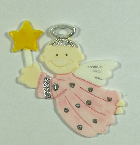 Wachsmotiv Engel 5 x 7 cm - 5013 - zum verzieren von Kerzen, selbstklebend.