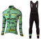 UGLY FROG Neuer Radsport Anzüge Damen Winter Warm halten with Fleece Langarm-Radsport-Trikot+Lange Lätzchen Dicht with Gel Pad Breathable Classic Bicycle Set
