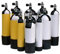 METALSUB Bouteille de plongée de 15 litres 232 Bar, Faber (2 Sorties en Ligne)