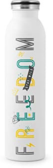 H&H Bottiglia Termica Inox 18/10, Freedom, Lt 0,75
