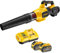 DeWALT Akku-Axialgebläse DCMBA572X2-QW FlexVolt 54 V - Akku-Bläser - Laubbläser - inkl. 2x 54 V 9 Ah Akkus + Ladegerät
