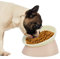 Petdoer Futternapf mit französischer Bulldogge, abgeschrägter geneigter Mops, rutschfest, für Frenchie, Shih Tzu, Flache Hunde, Katzen