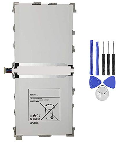 Ellenne Akku kompatibel mit Samsung Tab Note PRO 12.2 T900 P9000 9500MAH mit Demontage-Set im Lieferumfang enthalten.