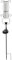 Star LED-Solar-Regenmesser 'Pluvio', 1 warmwhite LED
