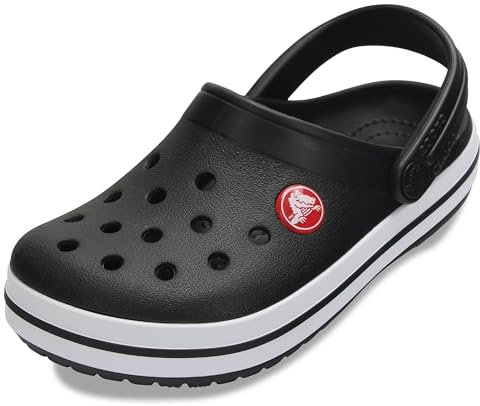 Crocs Unisex Kinder Crocband Clog T Clog, Black, 25/26 EU