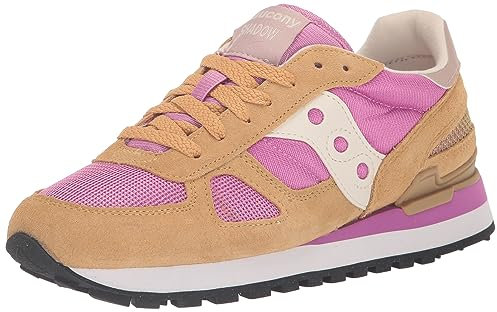 Saucony Women's Shadow Original Sneaker, beige/pink, 36 EU