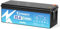 KEPWORTH 24V 200Ah LiFePO4 Batterie, 100A BMS, 4000-15000 Zyklen Deep Cycle Lithium Akku, Perfekter für Wohnwagen, Inselanlage, Wohnmobil, Solar Home Systeme, Boote
