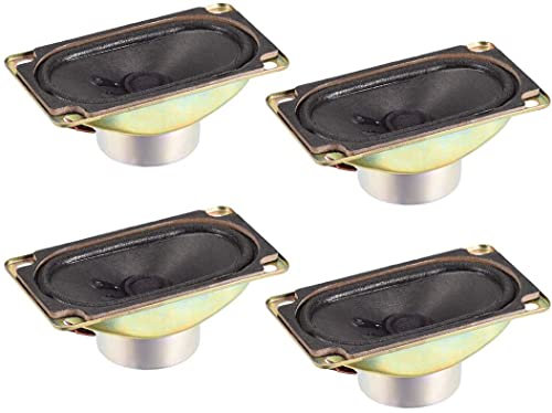 XYWHPGV 5W 8 Ohm Micro altoparlante interno Magnete altoparlante 90x50mm 4 pezzi(02f1a aee8e e92fa bb326 ab7fd a5ac6