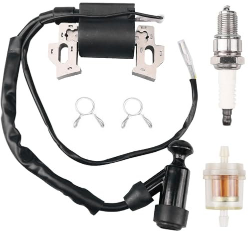 ZAMDOE 30500-ZE7-033 Bobine d'allumage de Remplacement 30500-ZE7-063 30500-ZE7-043 Compatible pour Honda Tondeuse à Gazon GXV120 GXV140 GXV160 HR194 HR195 HR214 HR215 HR216 HRA214 HRA215 HRA216 HRB21