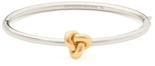 Kate Spade New York Hinged Bangle, Silver Gold