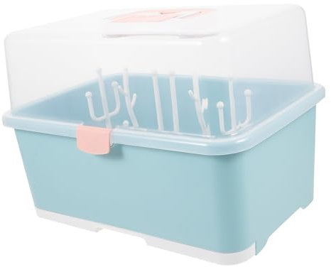 HAPINARY Scatola Per L'asciugatura Dei Biberon E Contenitore Conservazione Dei Ciucci Articoli Per L'allattamento E Ragazzo Ragazza