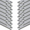 LED ATOMANT Pack 30x Perfil de Aluminio, 1 metro para Tira LED con Tapa Translucida, Tapones de los Extremos y clips de montaje Incluidos, Canaleta LED