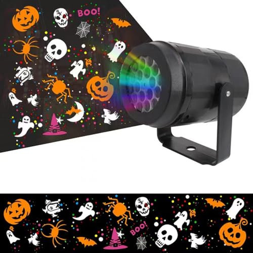 Luci per proiettori di Halloween per esterni, Luci per proiettori per decorazioni di Halloween,Faretto a LED per paesaggi Decorazioni per Halloween per interni ed esterni | Proiettore di Halloween da
