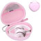 Aproca Cloud Pink Headphone Case for Beats Studio Pro/Beats Solo 4 / Beats Solo3 / Beats Studio3 Wireless On-Ear Headphones -Portable Storage Headset case