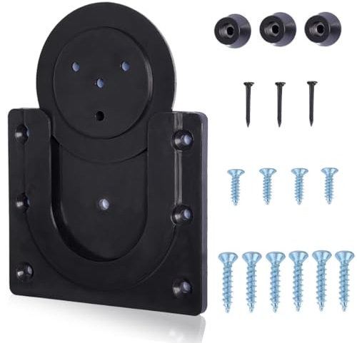 IKOPFLN Dartscheibe Halterung Wandmontage, Dartboard Aufhängung Set, Universal Halter für Steeldartboards, Dartscheiben Wandhalter, Drehbare Wandhalterung für Darts