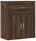 SXJEQOC Kitchen Cabinet Barschrank Wohnzimmerschränke Wohnzimmerschrank - Sideboard Braun Eiche-Optik 60x31x70 cm Holzwerkstoff für Wohnstube Küche Teestube Bankettsaal