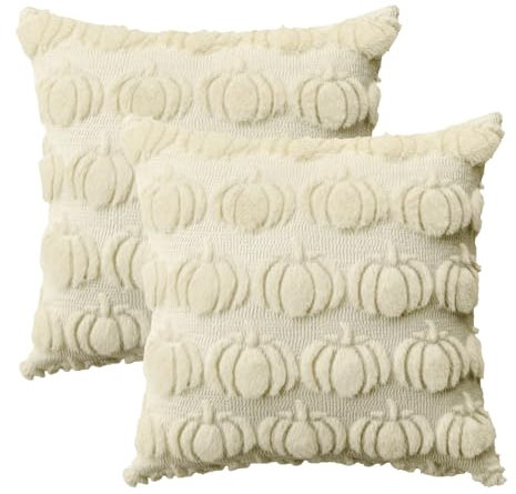 Artoid Mode Set di 2 federe per cuscino in morbida pelliccia artificiale, 40 x 40 cm, in velluto stagionale, per divano e camera da letto