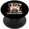 Livello giocatore 33 Sbloccato 33 Compleanno Gamer Gaming 33 Anni PopSockets PopGrip Adesivo
