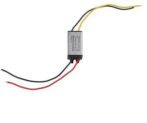 Convertitore di tensione DC DC Trasforma da 24 V a 12 V per autoradio, luci LED e altro (1A)