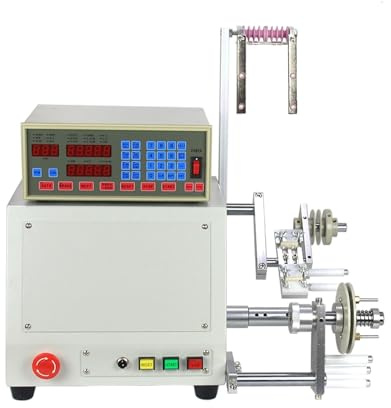 CNC Automatic Cable Coil Winder with Computer Controlled Wire Winding Machine for 0.01-1.0mm Wires Wide Application