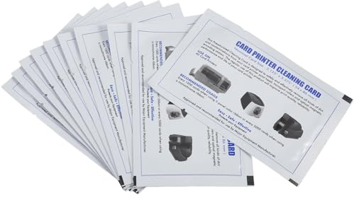 BESPORTBLE Pos Machine Cleaning Cards Removes Dust and Debris 15pcs Pvc Material with Lightweight Design for Check Scanner and Pos Machine Suitable for Commercial Environments and Venues