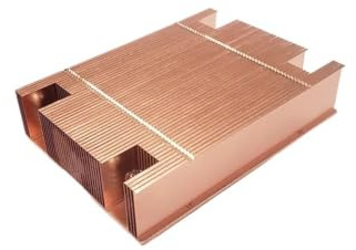 1U AM4 AM5 Passivo CPU Cooler Server Dissipatore di calore Aletta in rame