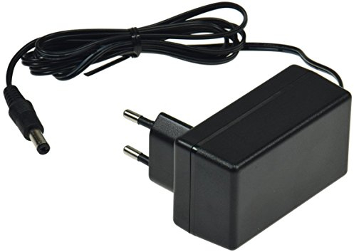 Universal Stecker-Netzteil 230V auf 12V Netzteil mit 1,2M Kabel Für LED Stripe Notebook Reader Lampen Leuchten 24V= / 24Watt / 1A, Schwarz