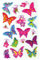 Bestlivings lustige und Niedliche Sticker zum Aufkleben, Stickerbögen mit Tieren, in vielen verschiedenen Motiven verfügbar (Design: Schmetterlinge 1)